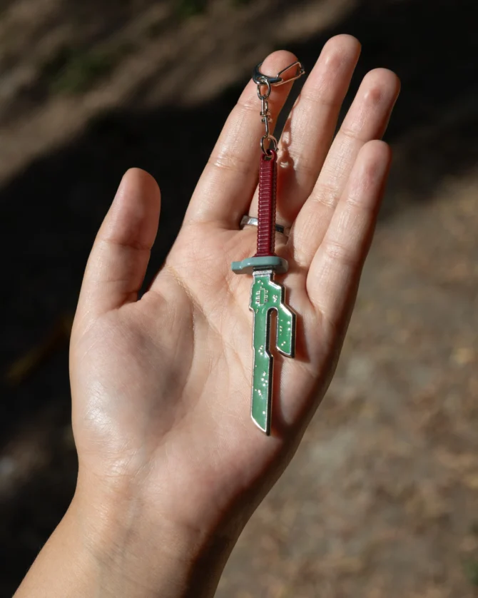 Inverted Spear Of Heaven Keychain
