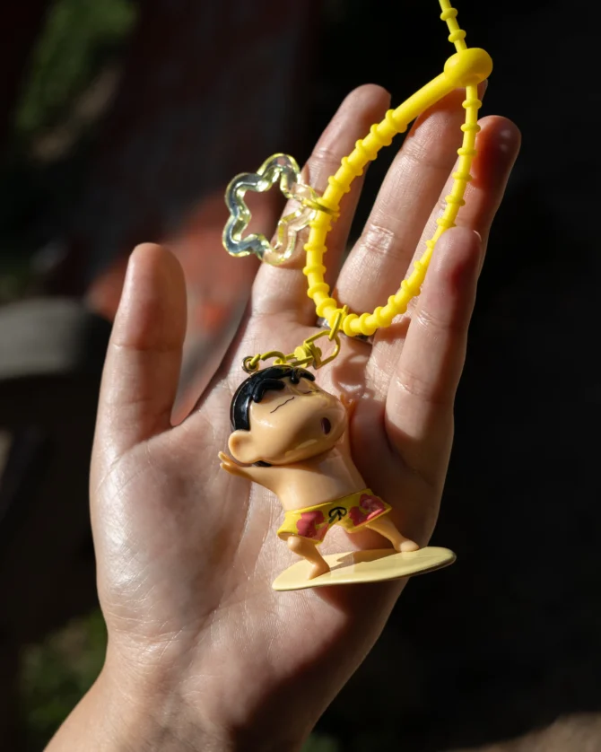 Surfer Shinchan Keychain