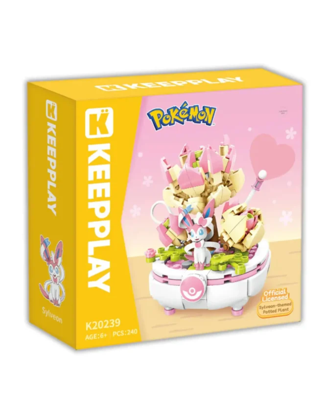 Pokemon Flowerpot Potted Plant, Sylveon Building Blocks - Image 4