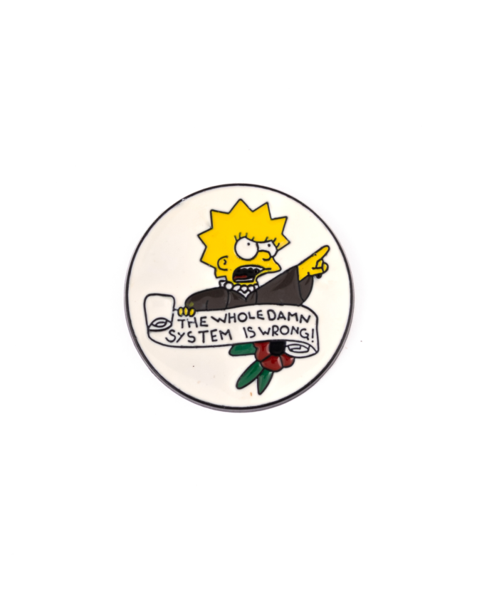 Lisa Simpson Enamel Pin