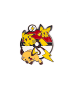 Pichu, Pikachu, Raichu Enamel Pin