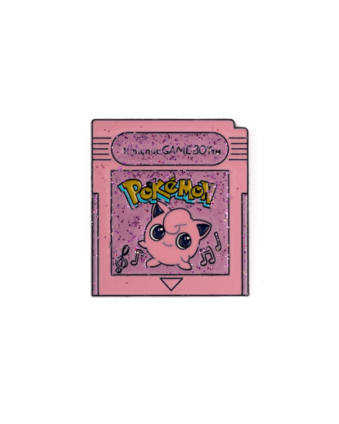 Jigglypuff Pokemon Card Enamel Pin