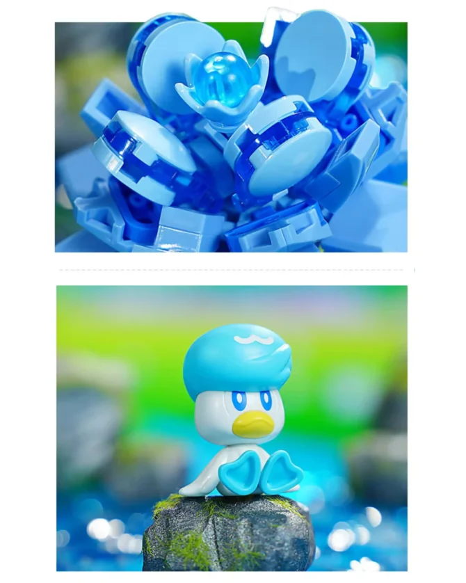 Pokemon Flowerpot Potted Plant, Quaxly Building Blocks - Image 2