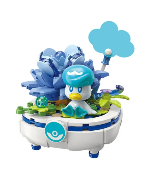 Pokemon Flowerpot Potted Plant, Quaxly Building Blocks - Image 3