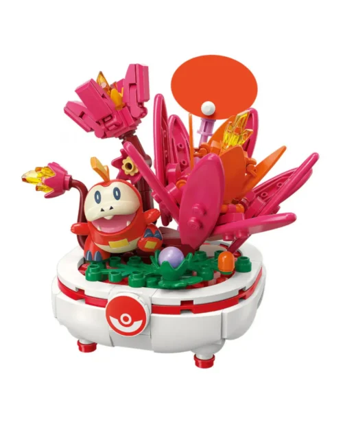 Pokemon Flowerpot Potted Plant, Fuecoco Building Blocks - Image 3