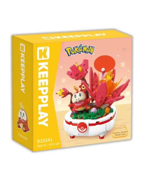 Pokemon Flowerpot Potted Plant, Fuecoco Building Blocks - Image 4