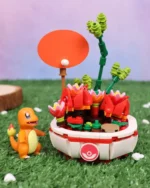 Pokemon Flowerpot Potted Plant, Charmander Building Blocks