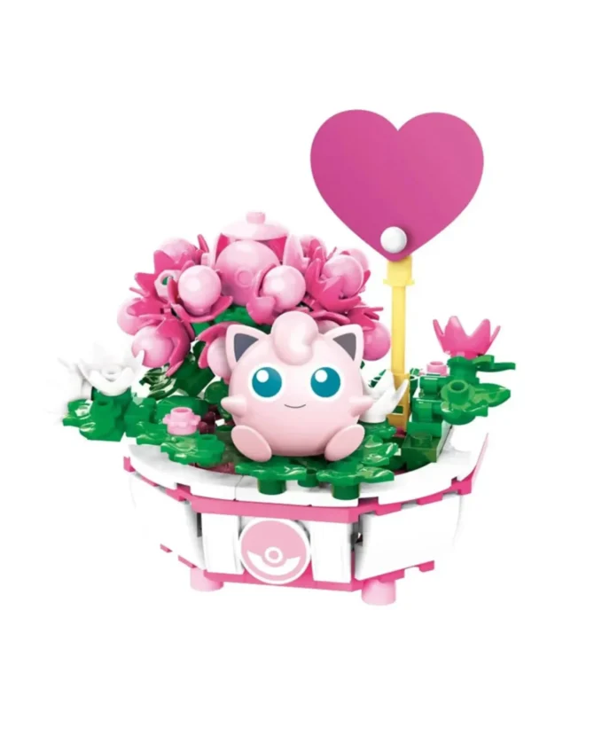 Pokemon Flowerpot Potted Plant, Jigglypuff Building Blocks - Image 2