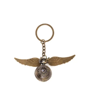 Golden Snitch Keychain Pocket Watch