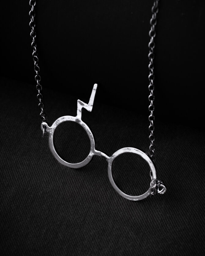 Harry Potter Glasses Necklace