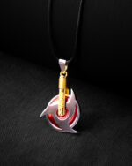 Itachi Mangekyo Sharingan Spinner Necklace