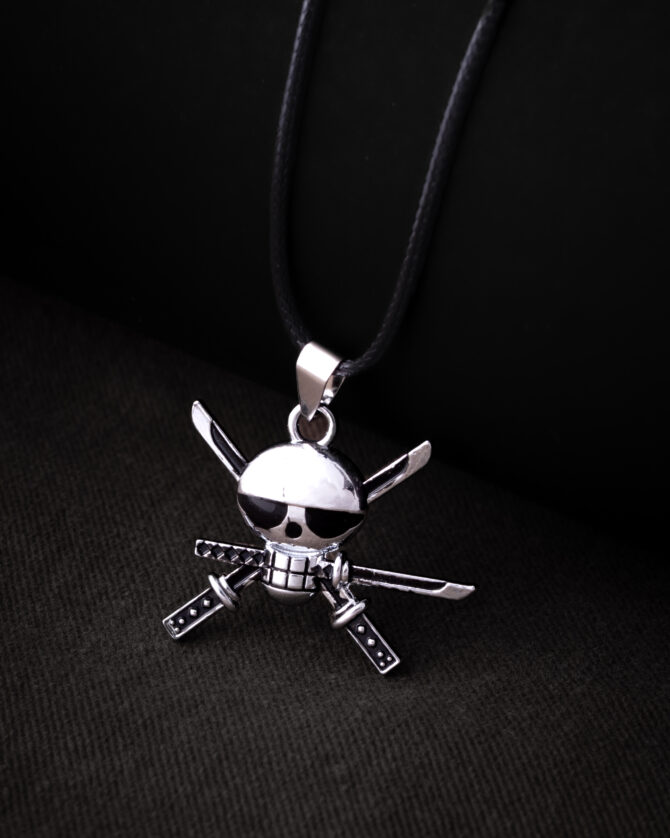 One Piece Zoro Necklace(Silver)