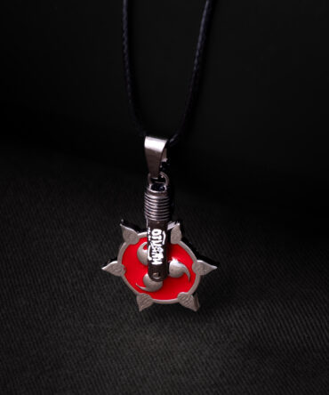 Sasuke Mangekyo Sharingan Spinner Necklace