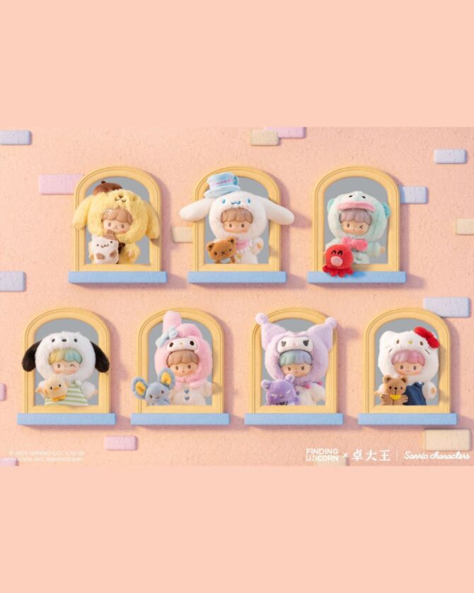 FINDING UNICORN - zZoton Sanrio Characters - Love League Buddies Series Blind Box