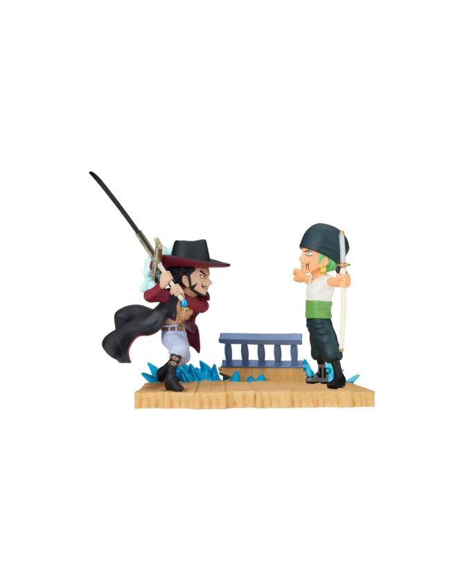 Banpresto - One Piece - Log Stories - Roronoa Zoro vs Dracule Mihawk, Bandai Spirits World Collectable Figure - Image 6