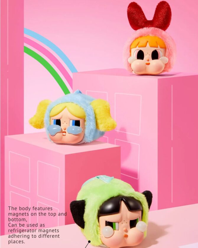 Pop Mart Crybaby x Powerpuff Girls Vinyl Face Plush Blind Box - Image 13