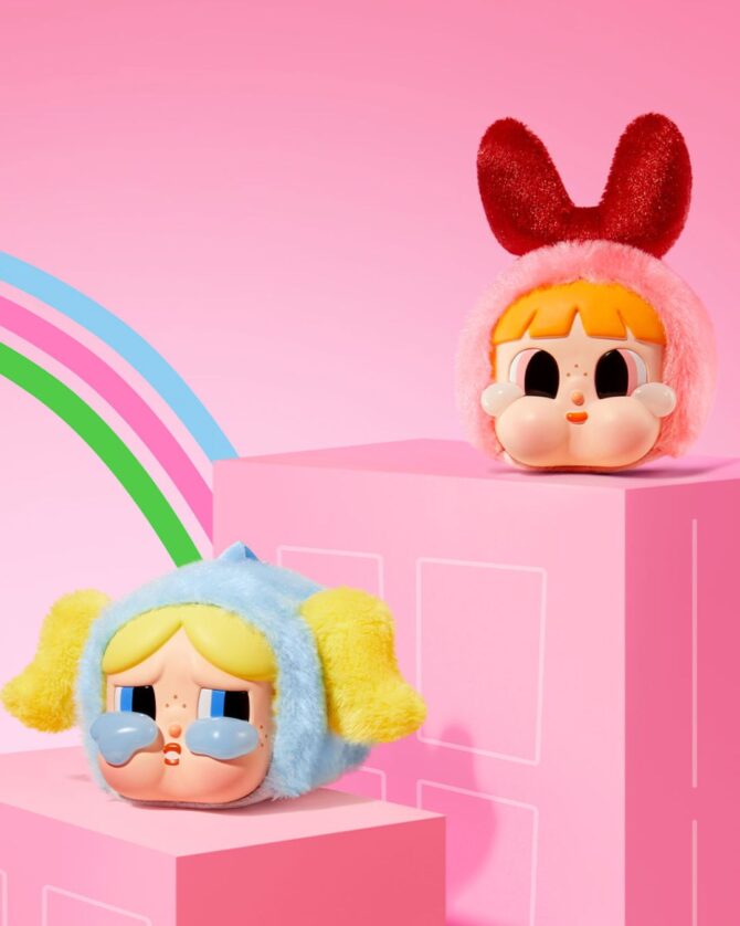 Pop Mart Crybaby x Powerpuff Girls Vinyl Face Plush Blind Box - Image 15