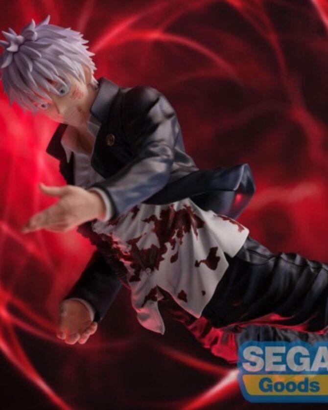Sega FiGURiZM JuJutsu Kaisen Satoru Gojo Cursed Technique Reversal Red