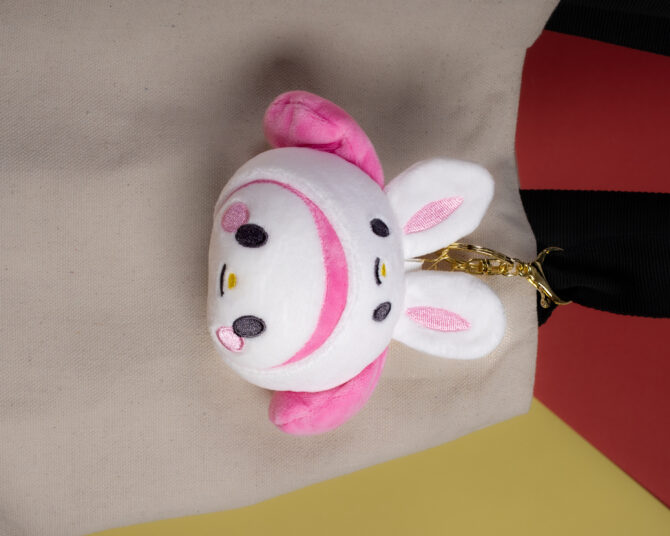 Bunny Cinnamonroll Plushie Keychain