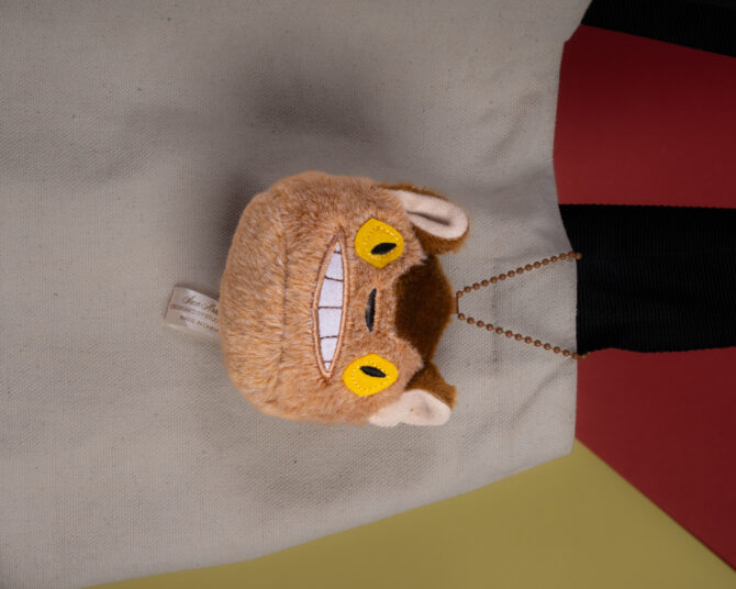Catbus Plushie Keychain