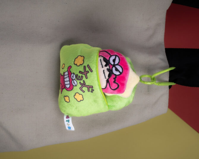 Choco-Chip Box Shinchan Pullout Bag Plushie Keychain