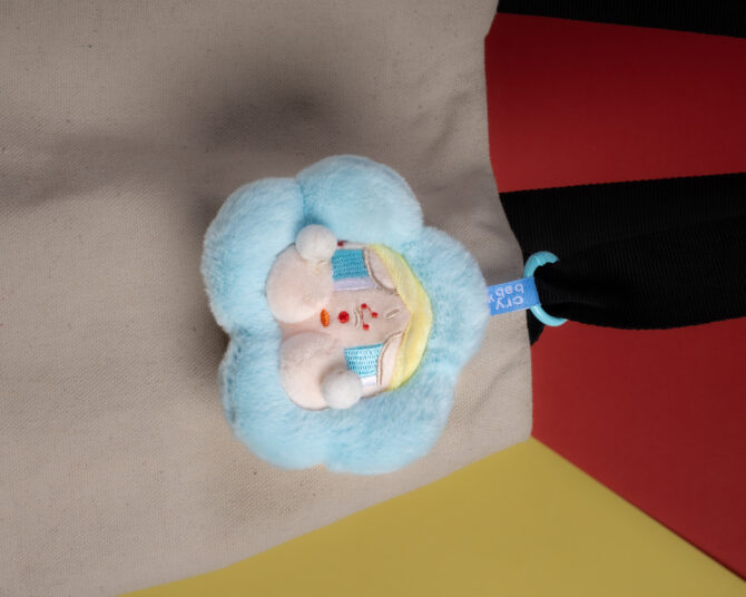 Crybaby Beta PowerPuff Plushie Keychain