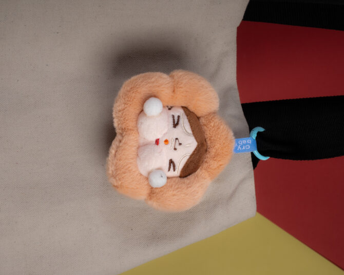 Crybaby Blossom PowerPuff Plushie Keychain