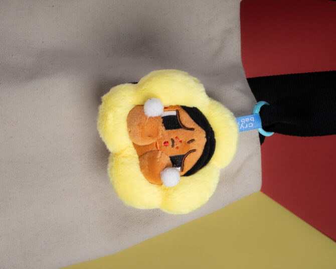 Crybaby Bubbles PowerPuff Plushie Keychain
