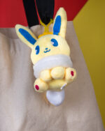 Furry Jolteon Plushie Keychain