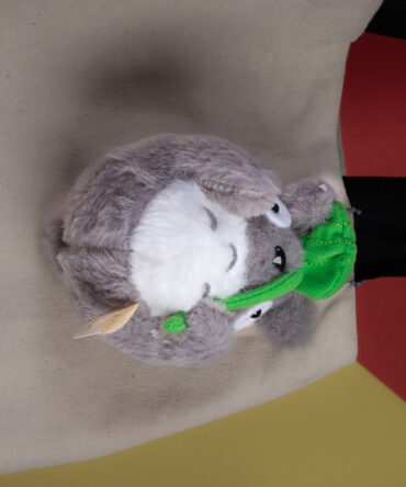 Furry Totoro Plushie Keychain