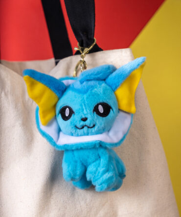 Vaporeon Plushie Keychain