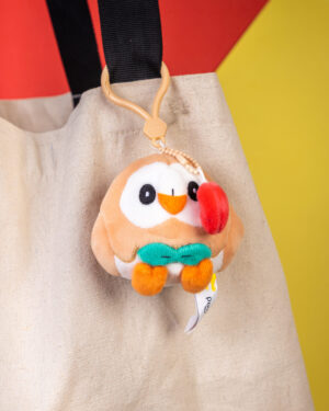 Lover Rowlet Plushie Keychain