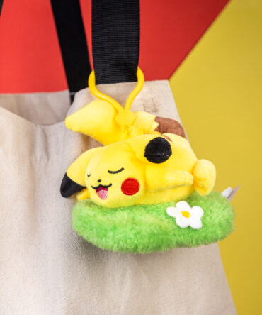 Sleeping Pikachu Plushie Keychain
