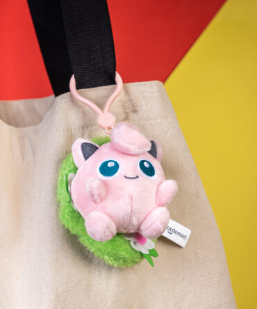 Sleeping JigglyPuff Plushie Keychain