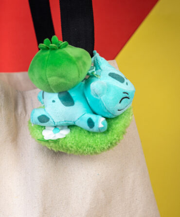 Sleeping Bulbasaur Plushie Keychain