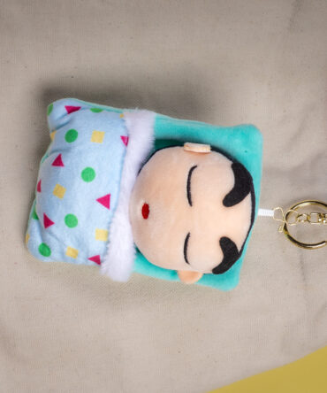 Sleeping Shinchan Plushie Keychain