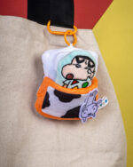 Sleeping Shinchan Pullout Bag Plushie Keychain