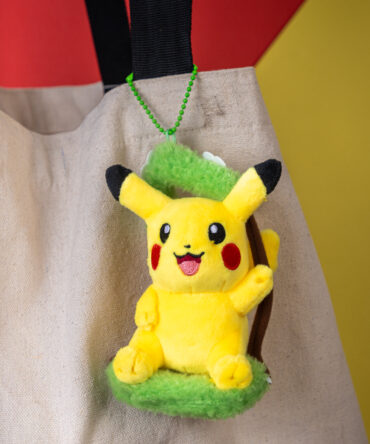 Swinging Pikachu Plushie Keychain
