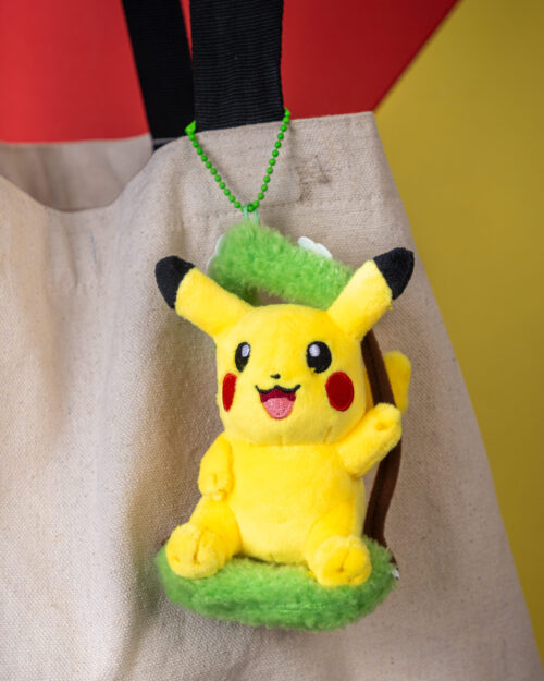 Swinging Pikachu Plushie Keychain
