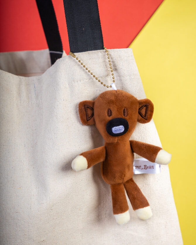 Teddy Mr. Bean Plushie Keychain