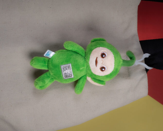Teletubbies Green Dipsy Plushie Keychain