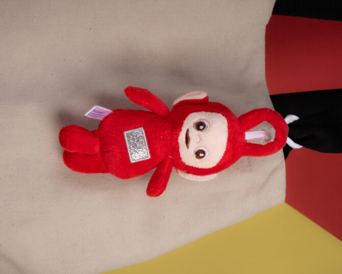 Teletubbies Purple Tinky Winky Plushie Keychain