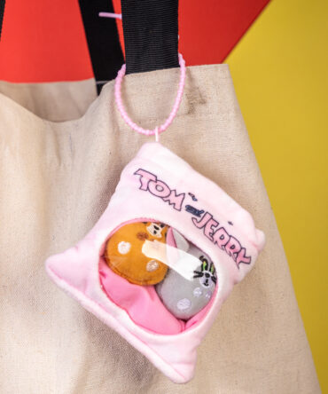 Tom & Jerry Pouch Plushie Keychain