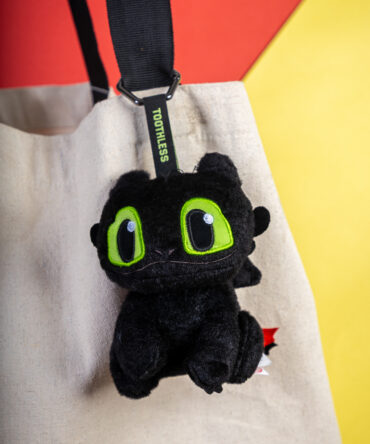 Toothless How to Train Your Dragon Plushie Keychain