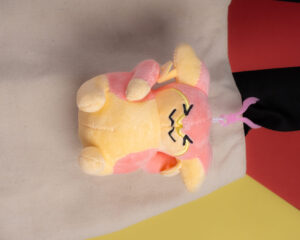 Furry Vaporeon Plushie Keychain