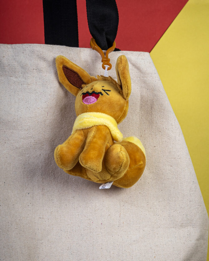 Wobbuffet Eevee Plushie Keychian
