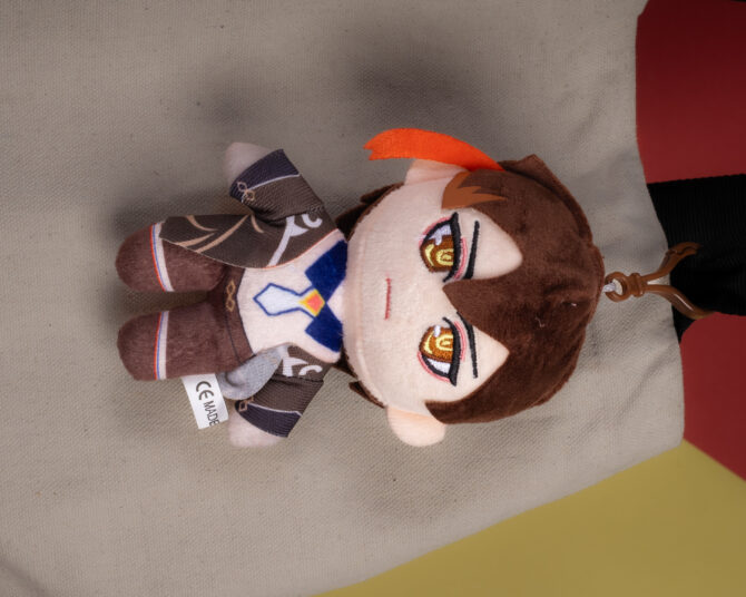 Zhong Li Genshin Impact Plushie Keychain