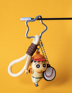 Baseball Star Shinchan Keychain