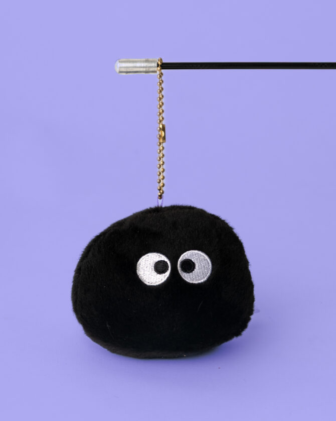 Black Soot Spirit Plushie Keychain