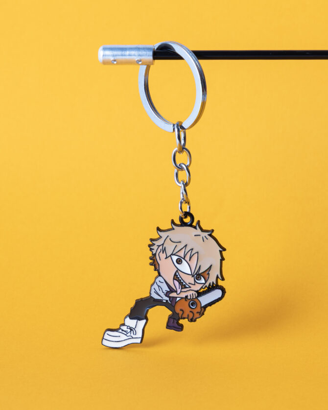 Chainsawman Denji & Pochita Keychain